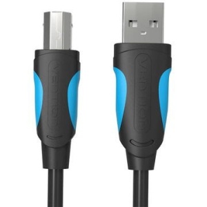 Cablu premium imprimanta, periferice, de la USB-A la USB-B, 3m, 480Mbps, Vention - Img 2