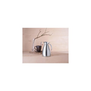 Cana termos 1.5 Litri, corp inox elegant, Hendi, pereti dubli, maner si capac metal cromat - Img 2