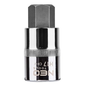 Cap Tubulara 1/2'' cu antrenor hexagonal, H17 x 55 mm