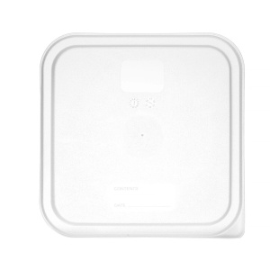 Capac pentru recipient alimentar, HENDI, transparent, 190x190mm  - Img 1