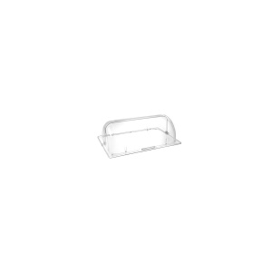 Capac Rolltop GN 1/1 pliabil, Hendi, transparent, policarbonat - Img 2