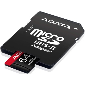 CARD MicroSD ADATA, 64 GB, MicroSDXC, clasa 10, standard UHS-I U3, "AUSDX64GUI3V30SHA2" - Img 2