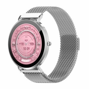 Ceas Smartwatch Denver SWC-394S Silver, Ecran AMOLED 1.32", curea metalica, Bluetooth Calling, autonomie pana la 5 zile - Img 9