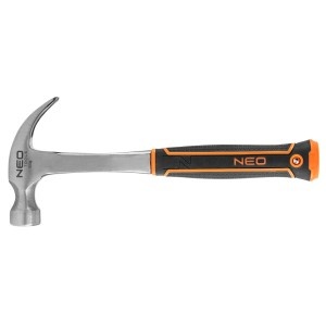 Ciocan tamplar cu gheara 600 g, monobloc, maner bimaterial
