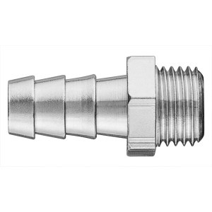 Conector dublu furtun 1/4" X 10mm