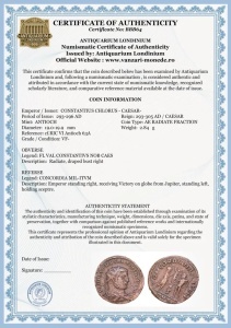 CONSTANTIUS I CHLORUS ( 293-296 AD ) -ANTIOCH - MONEDA ANTICA ROMANA - Img 4