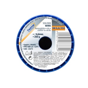 Cositor cu sacâz, 0,8 mm, 250g - Img 2