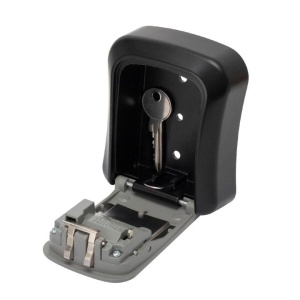 Cutie mini tip seif pentru depozitare chei, ideal locatii tip AIRbnb, interior/exterior, cifru 4 digit, 115 x 95 x 40mm, Home - Img 2