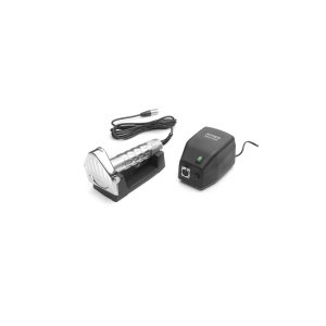 Cutit electric de kebab cu fir, adaptor inclus si lama extra, capacitate 60 kg/ora, 80W, sistem ascutire inclus, Hendi, 232x120x (H) 115 mm - Img 2