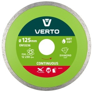 Disc diamantat 125mm,continuu,pentru placi ceramice ( gresie/faianta)