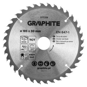Disc fierastrau, VIDIA, 185 x 30 mm, 36 dinti