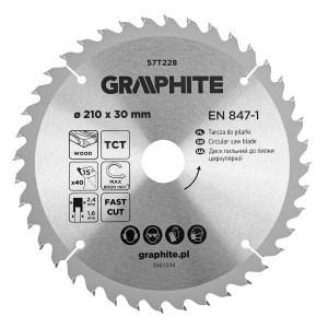 Disc fierastrau, VIDIA, 210 x 30 mm, 40 dinti