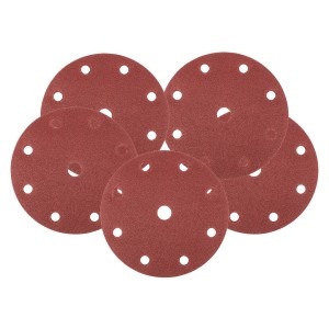 Discuri de slefuit 150 mm, P100, 5 buc, cu 9 gauri pentru 04-721