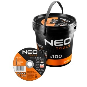 Discuri de taiere metal/INOX 125 x 1,0 x 22,2 mm, 41 A60-S-BF, cutie de 100 buc. Fabricat in PL