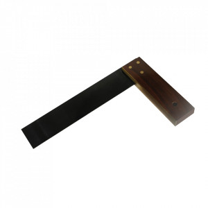 Echer asztalos, 230mm, sárgaréz, fa, Silverline
