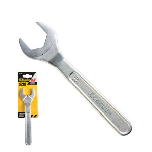 Egyszerű fix gázpalackkulcs, öntött acél, kulcs 25, 170 mm, F.F. Group