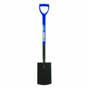 Fém ásó, polipropilén nyéllel, szögletes véggel, 1000 mm, Silverline - Img 5