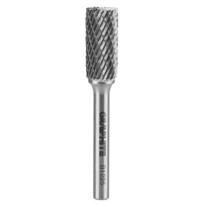 Freza rotativa din carbura HM, tip B (cilindrica cu lame in varf ), 12x25mm, tija 6x45mm