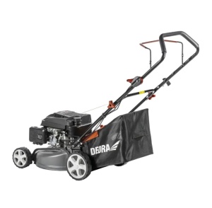 Fűnyíró benzinmotorral, vontatás nélkül, 139cm3, késszélesség 43cm, Dedra - Img 10