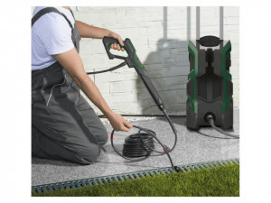 Furtun desfundat canalizari 15m, compatibil aparat spalat cu presiune, pana la 180bar, cap glont, Parkside - Img 3