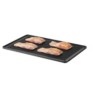 Gratar striat CONVECTOMAT GRILLPLATE, HENDI, GN 1/1, 530x325x(H)15mm - Img 2