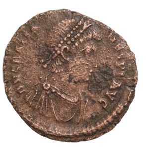 GRATIAN ( 378-383 AD )-Moneda Antica Romana