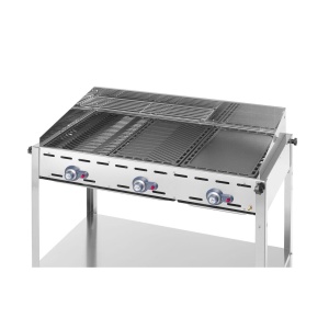 GRILL BARBECUE GREEN FIRECU 3 ARZATOARE 1078x612x(H)825 - Img 2