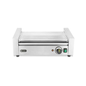 Grill cu role pentru carnati HENDI - argintiu 230 V / 620 W -566 × 375 × (H)192 mm