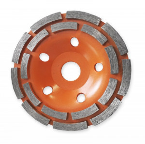 Gyémánt csiszolókorong mozaikhoz, betonhoz, kemény felületekre, 180mm x22.2mm, Dedra