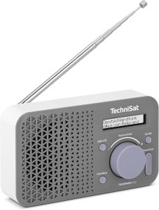 Hordozható rádió, DAB/FM, LCD monokróm kijelző, RDS, 1W, gyerekszobába, konyhába, irodába, TechniSat - Img 6
