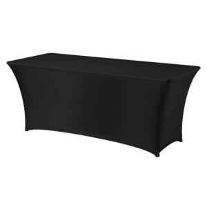 Husa pentru masa Simpozion dreptunghiulara Hendi , neagra, 1200x760x(H)730 mm - Img 2