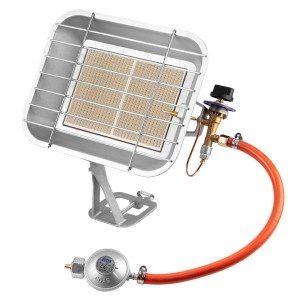 Incalzitor radiant cu butelie de gaz 4600W (necesita adaptor pentru utilizare in Romania)