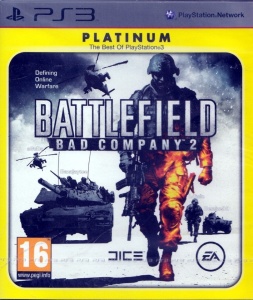 Joc BATTLEFIELD BAD COMPANY 2 PLATINUM pentru Playstation 3, PS3, GRAD A+, second hand
