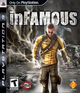 Joc INFAMOUS pentru Playstation 3, PS3, GRAD A+, second hand