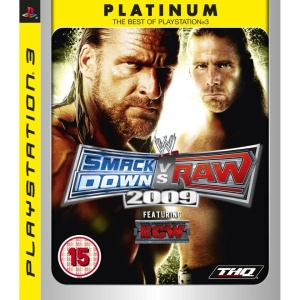 Joc SMACK DOWN VS RAW 2009 PLATINUM EDITION pentru Playstation 3, PS3, GRAD A+, second hand