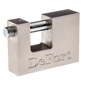 Lacat rectangular, ranforsat, 70mm, 3 chei