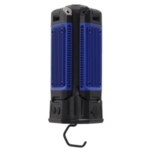 Lampa LED multifunctionala pentru santier, service auto, lumina 360 grade, 4500lumeni, acumulator inclus, trepied, 2 setari de culoare, 3 setari intensitate, Dedra - Img 9