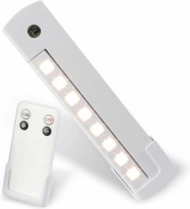 Lampa pentru dulap, dressing, lampa de urgenta, iluminare 8 LED, telecomanda, functionare la baterii 3 x AA, Grundig - Img 2