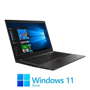 Laptop Lenovo T480s, i5-8350U, 8GB, 256GB SSD, Display NOU Full HD, Win 11 Home