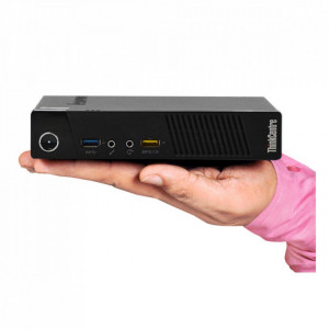 Lenovo Thinkcentre M93p mini számítógép, Intel Core i5-4570T 2.90GHz, 16GB DDR3, SSD 120GB, Second Hand