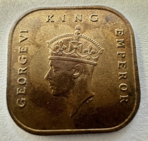 MALAYA BRITANICA - GEORGE VI - 1 CENT 1945 - Img 2