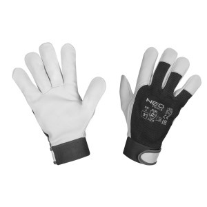 Manusi de lucru, 2122X, piele de capra, Velcro, marimea 9 ", CE