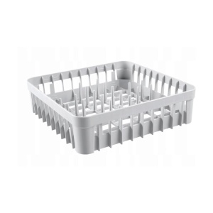 Masina profesionala de spalat vase K 50 cu pompa de evacuare si detergent 50 x 50 control electromecanic 230 W Hendi Inox 570x600(+370)x(H)830 mm - Img 2