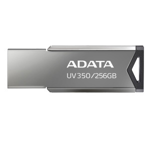 MEMORIE USB 3.2 ADATA, 256 GB, corp metalic, gri "AUV350-256G-RBK"