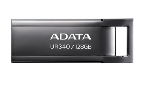 MEMORIE USB 3.2 ADATA UR340 128GB BLACK METALIC, "AROY-UR340-128GBK"