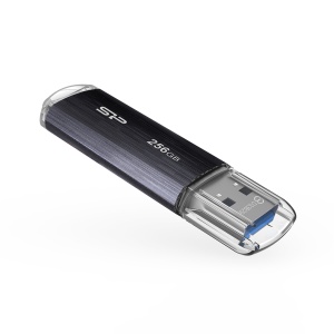 Memorie USB Blaze B02, 256GB, USB 3.0, Black "SP256GBUF3B02V1K" - Img 2