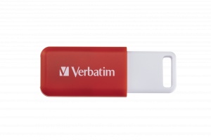 MEMORIE USB VERBATIM DATABAR 16GB USB 2.0 ROSU "49453"