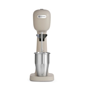 Milkshaker Taupe de 0.9 l - Design by Bronwasser, 170x196x(H)490mm, 400 W, Hendi - Img 2