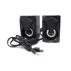 Mini boxe PC, laptop, iluminare LED RGB, 2x3W, alimentare USB, semnal mufa jack 3.5mm, NO FEAR - Img 6