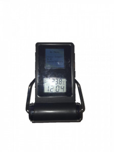 Mini digitális képkeret órával és hőmérővel, 1,5" LCD képernyő, 128x128 pixel, memória kapacitás 70 kép, VKTools - Img 3